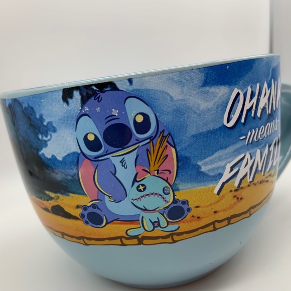 Disney Lilo and Stitch Ohana Means Family 24oz Ceramic Mug - Picture 3 of 14